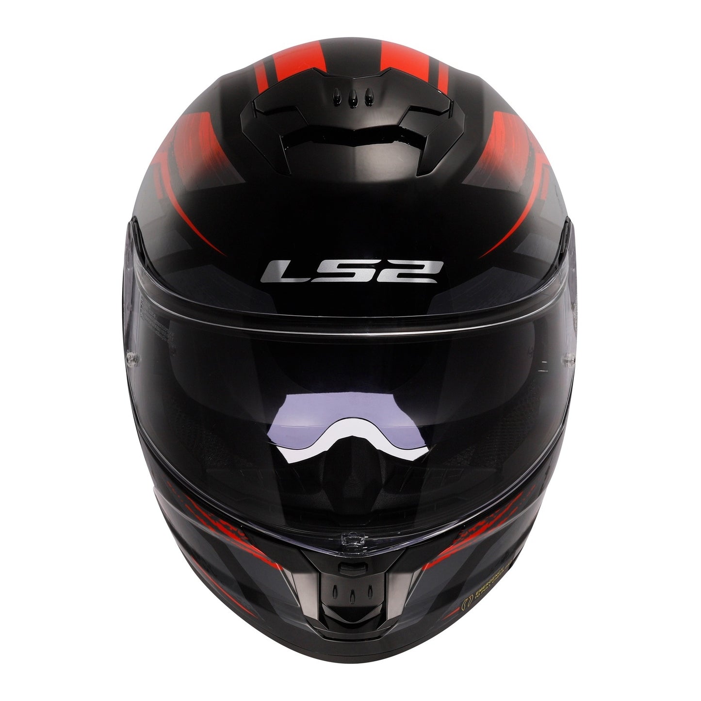 LS2 FF808 Stream II Fury - Black / Red 06