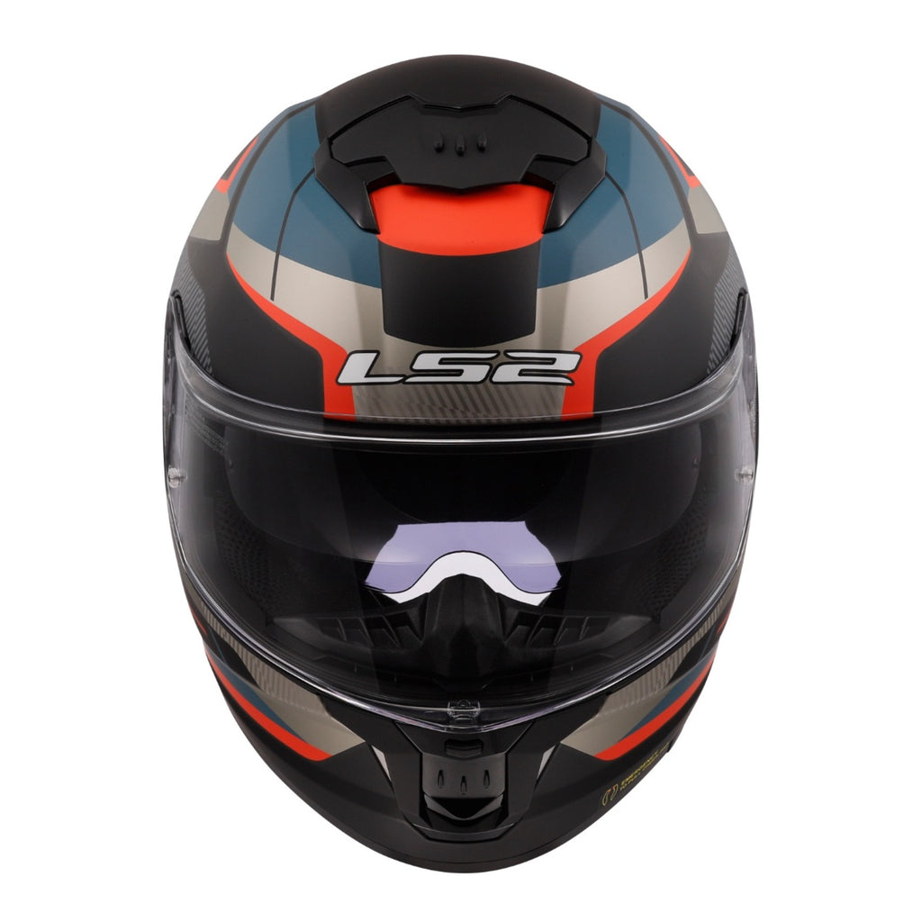 LS2 FF808 Stream II Road - Matte Black / Blue