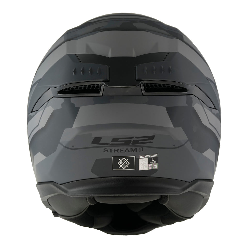 LS2 FF808 Stream II Shadow - Matte Titanium / Grey