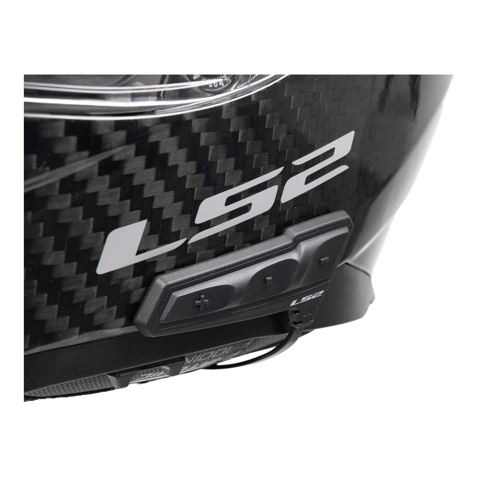 LS2 FF811 Vector II Splitter Helmets - Gloss Black / White 06