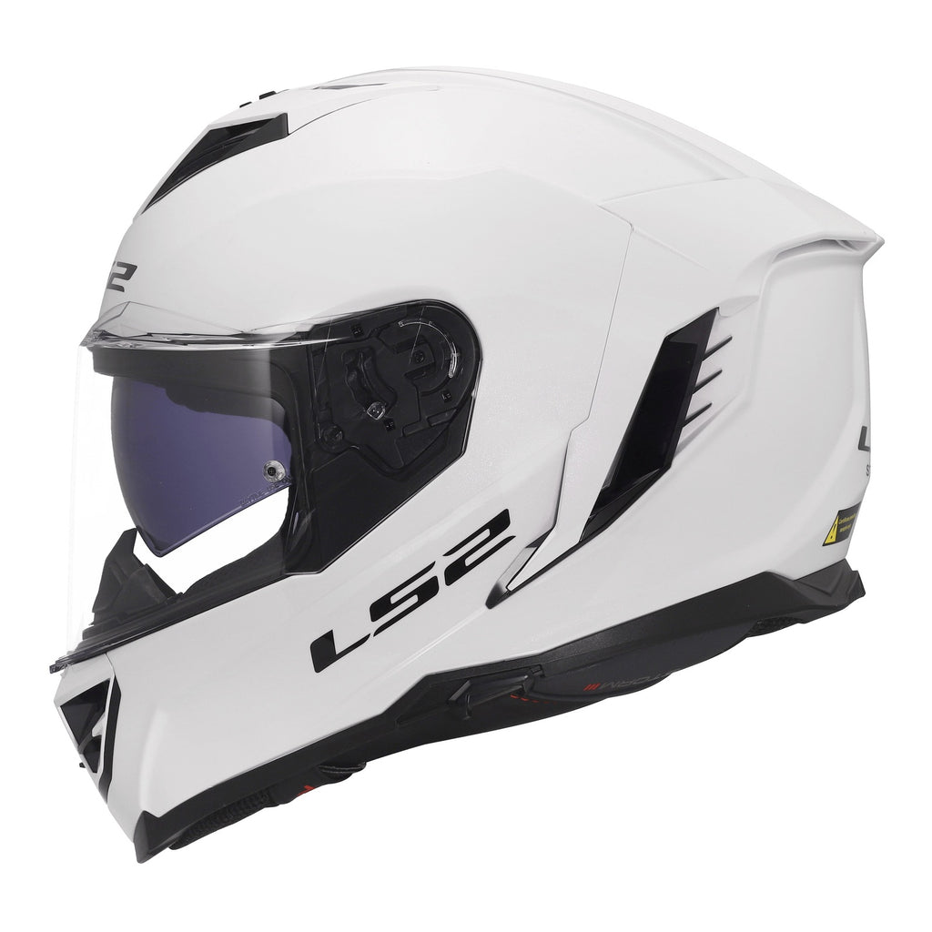 LS2 FF818 Storm III Helmet - Gloss White