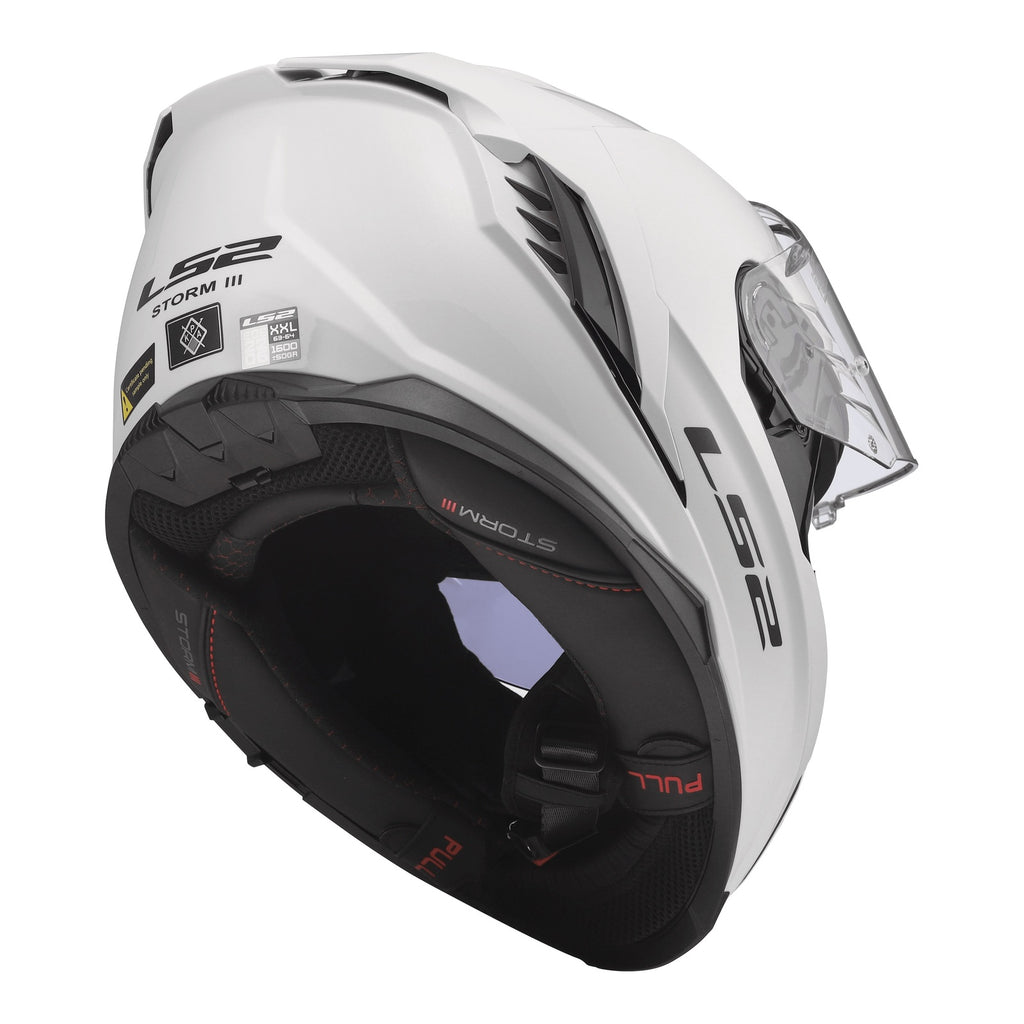 LS2 FF818 Storm III Helmet - Gloss White