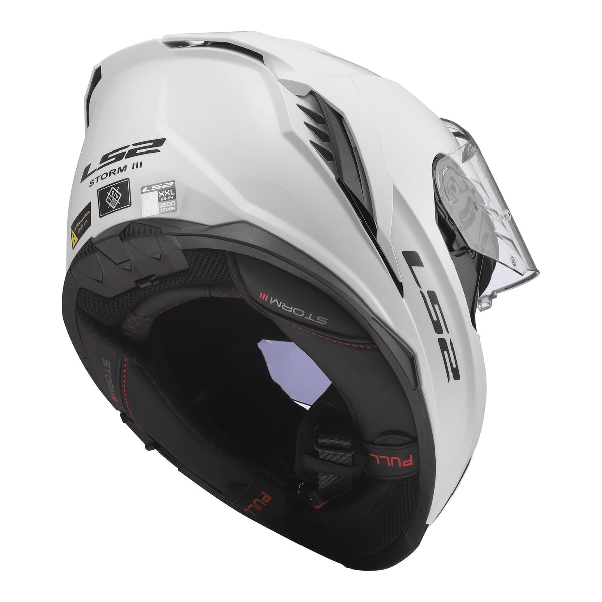 LS2 FF818 Storm III Helmet - Gloss White