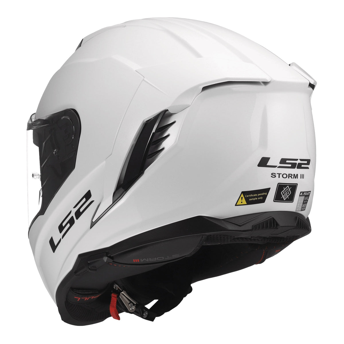 LS2 FF818 Storm III Helmet - Gloss White
