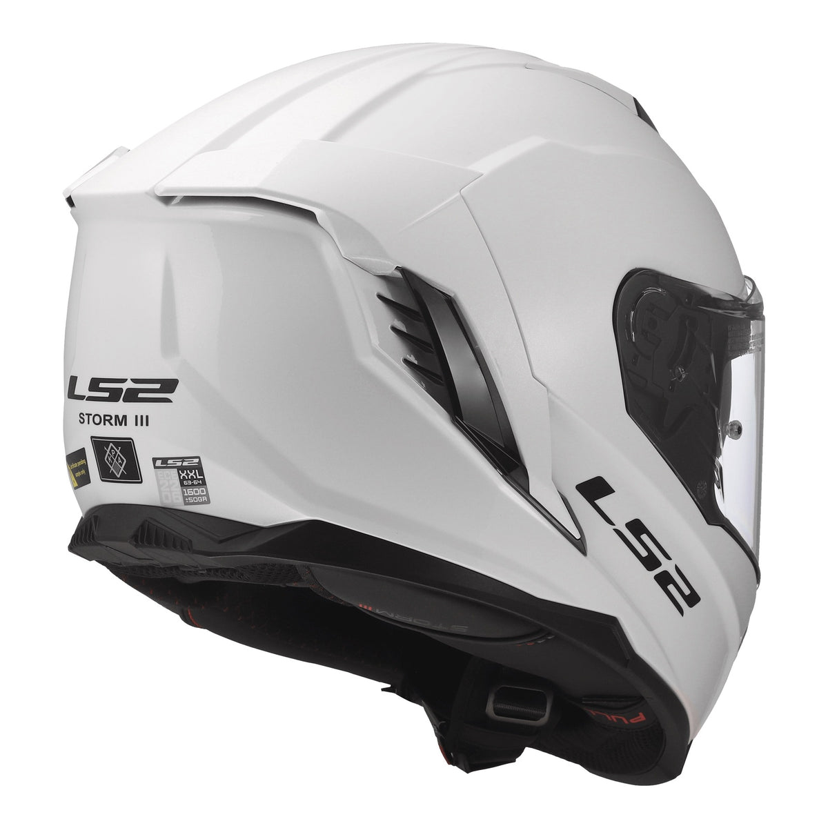 LS2 FF818 Storm III Helmet - Gloss White