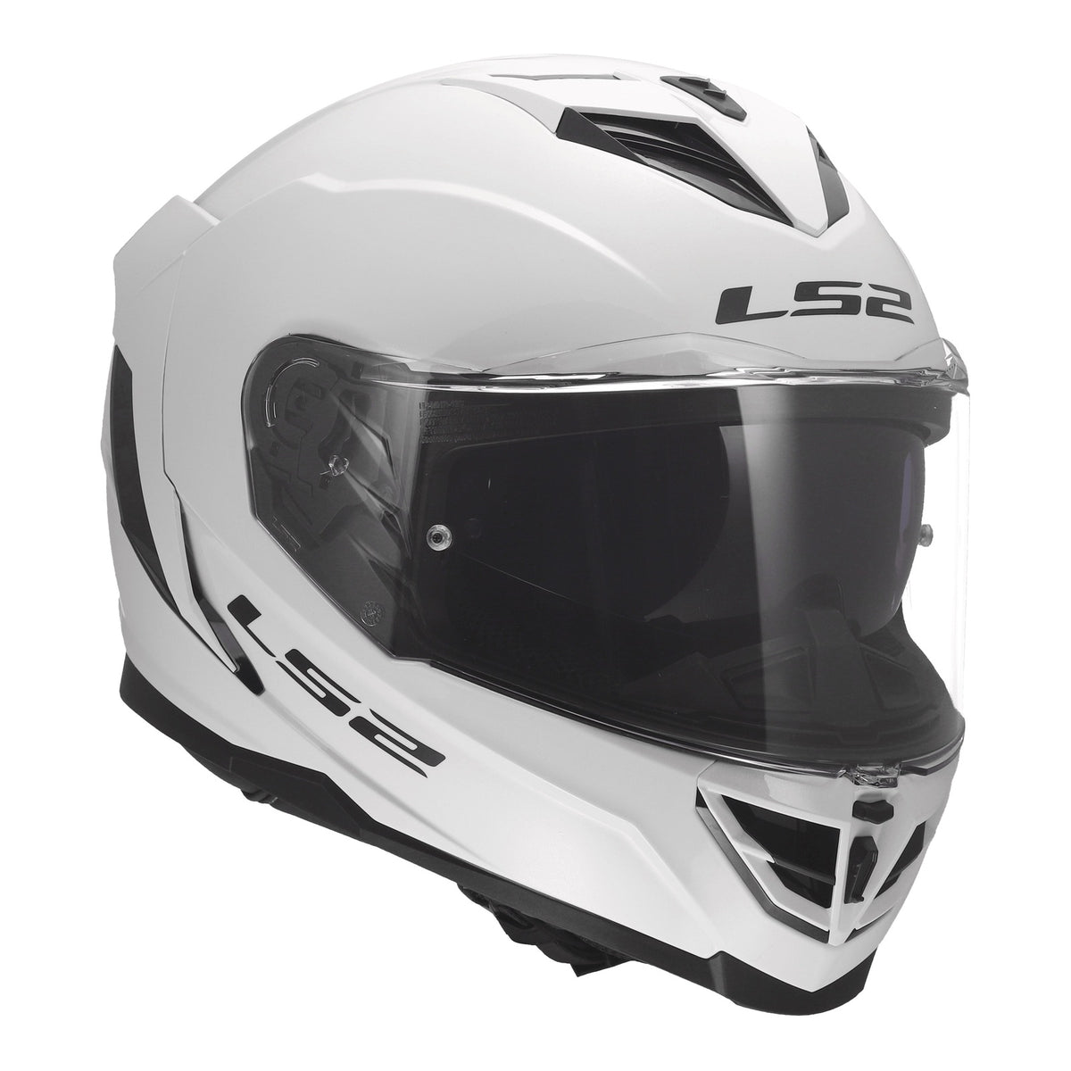 LS2 FF818 Storm III Helmet - Gloss White