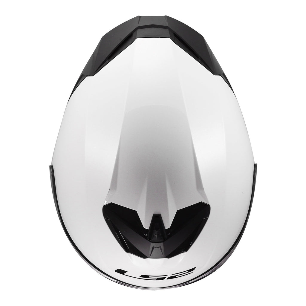 LS2 FF820 Rapid III Solid Helmet - Gloss White