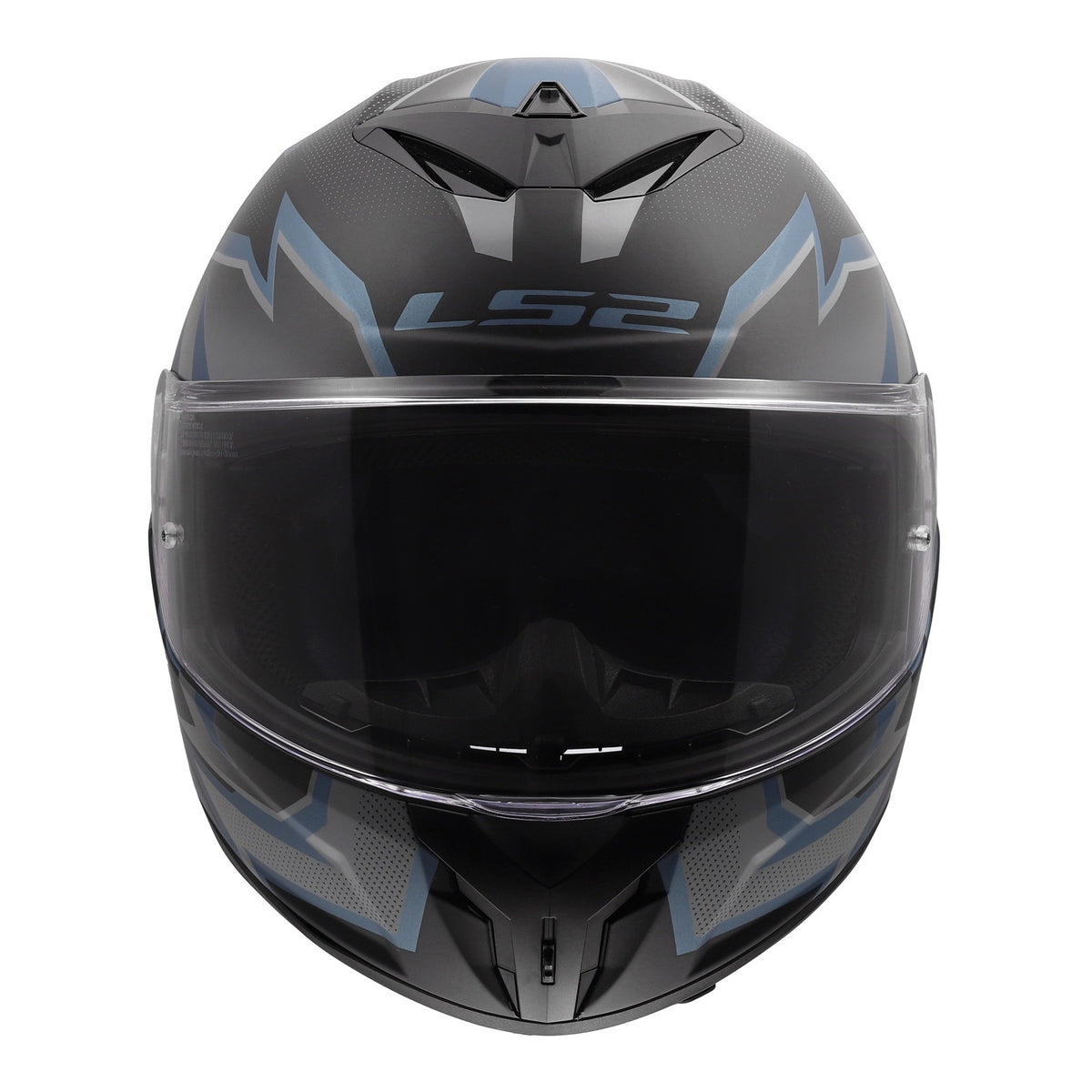 LS2 FF820 Rapid III Xtrem Helmet - Black / Blue Petrol