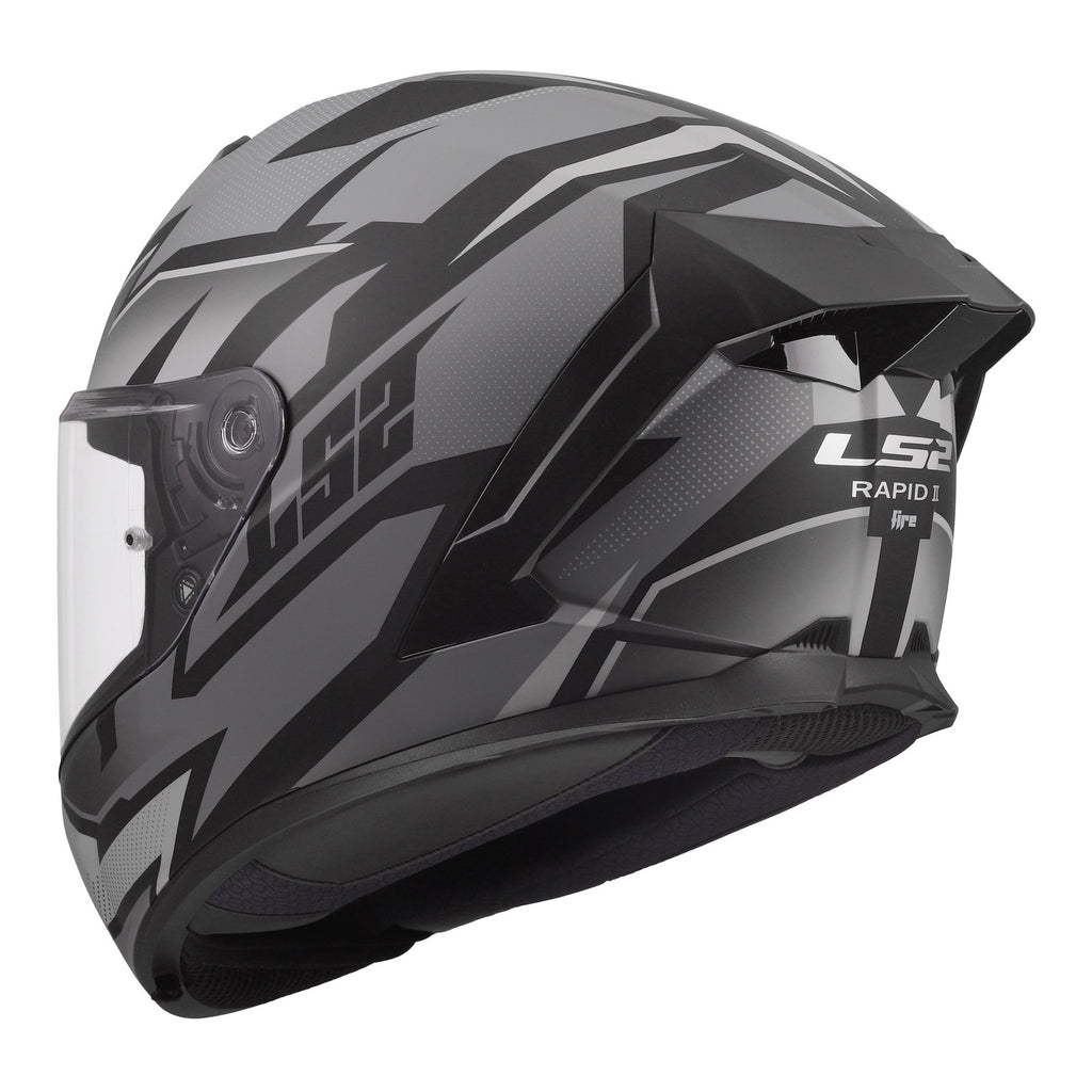 LS2 FF820 Rapid III Xtrem Helmet - Black / Grey