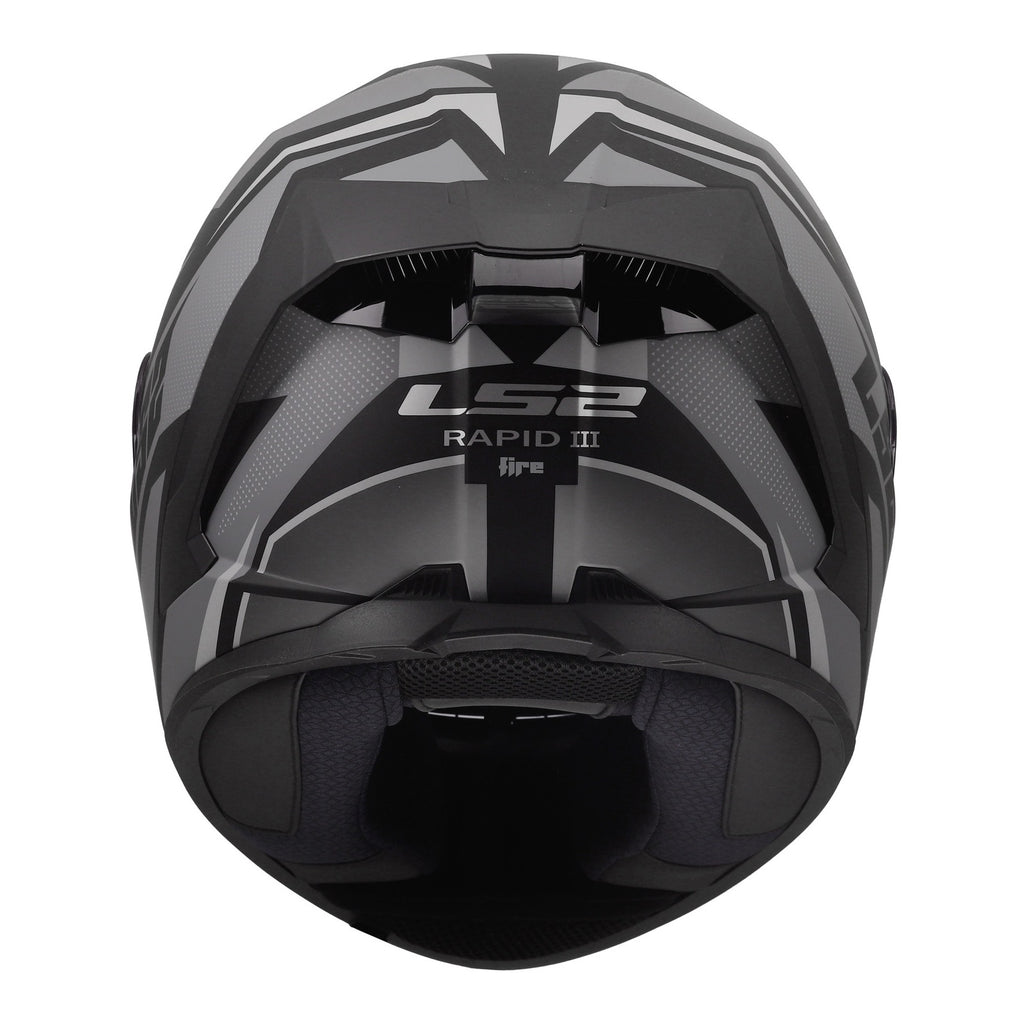 LS2 FF820 Rapid III Xtrem Helmet - Black / Grey