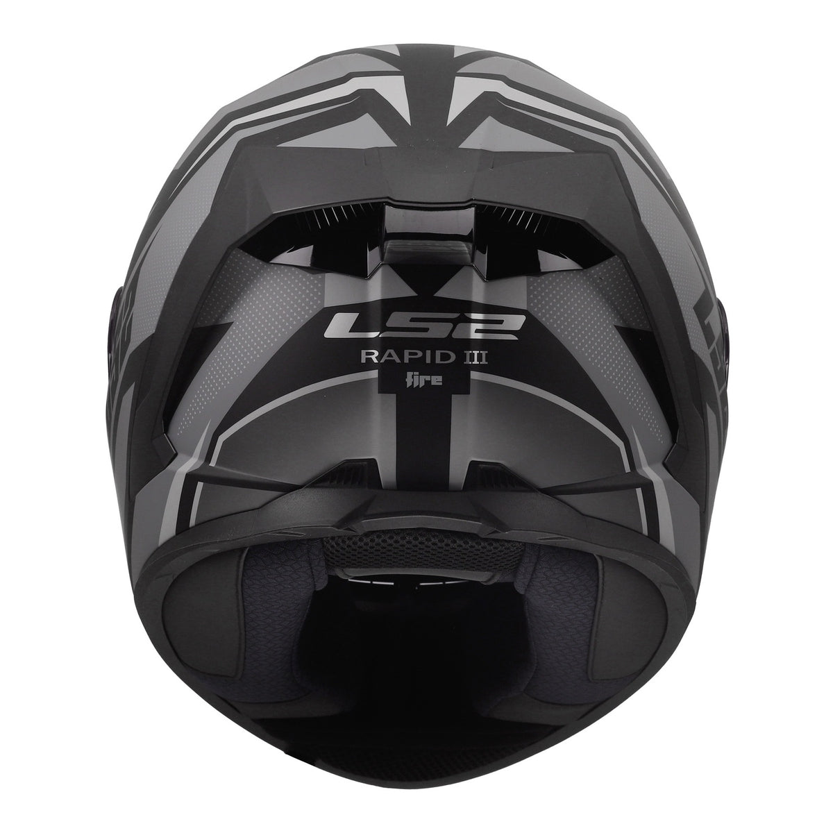 LS2 FF820 Rapid III Xtrem Helmet - Black / Grey