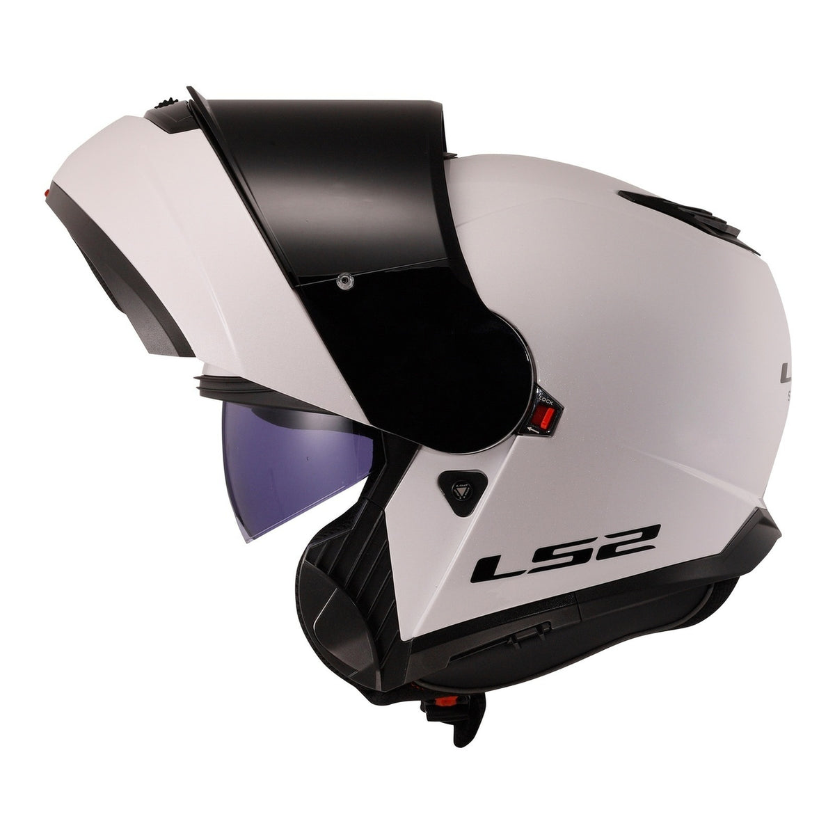 LS2 FF908 Strobe II Helmets - White 06
