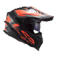 LS2 MX701 Explorer Alter Helmet - Matte Black / Orange