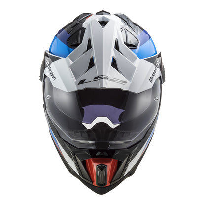 LS2 MX701C Explorer Carbon Frontier - Blue / Black 06