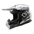 LS2 MX706 COZ Hyde Helmet - Black / White