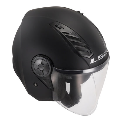LS2 OF616 Airflow II Helmets - Matte Black 06