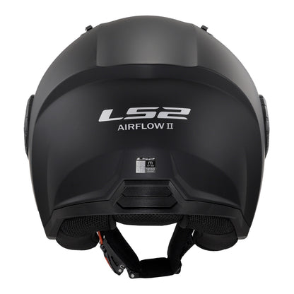 LS2 OF616 Airflow II Helmets - Matte Black 06