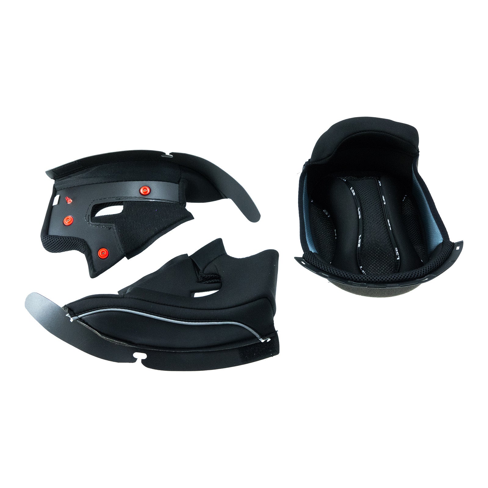 LS2 FF320 Stream Liner / Cheek Pad Set L