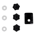LS2 MX470 Subverter Peak Screw Set - Black
