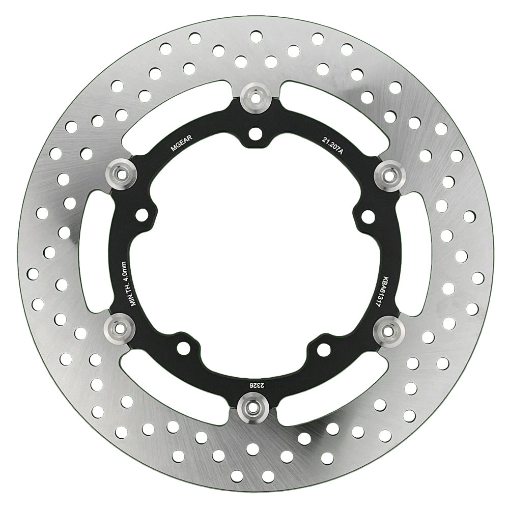 METAL GEAR BRAKE DISC FRONT L/R BLACK CENTRE