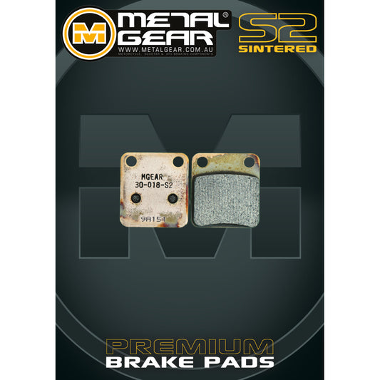 BRAKE PADS FRONT METAL GEAR