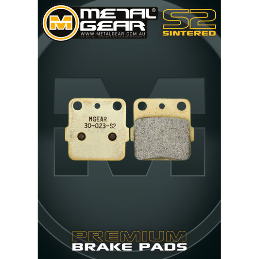 BRAKE PADS FRONT METAL GEAR