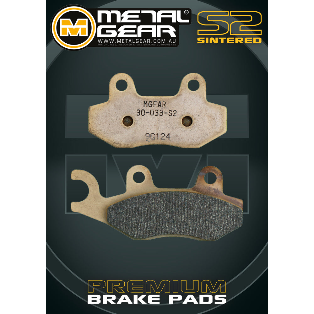 BRAKE PADS FRONT METAL GEAR