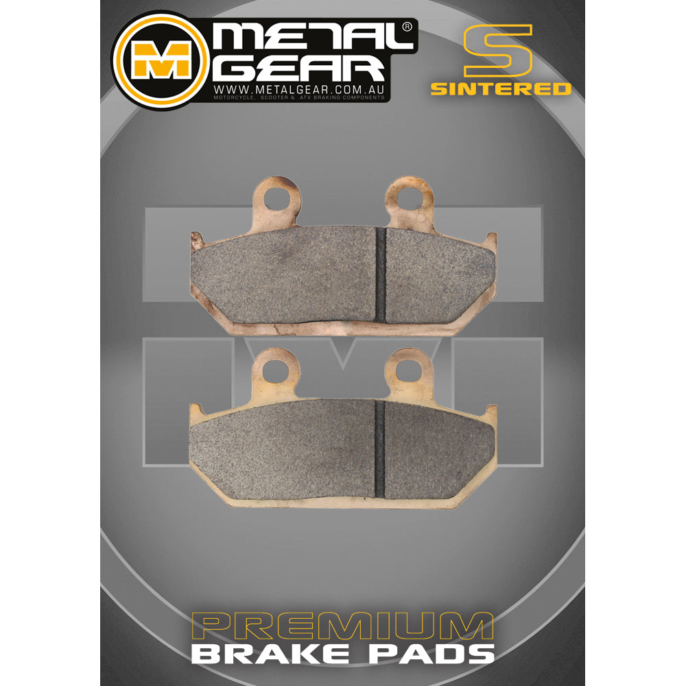 METAL GEAR BRAKE PADS SINTERED