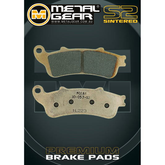 METAL GEAR BRAKE PADS- SINTERED 2