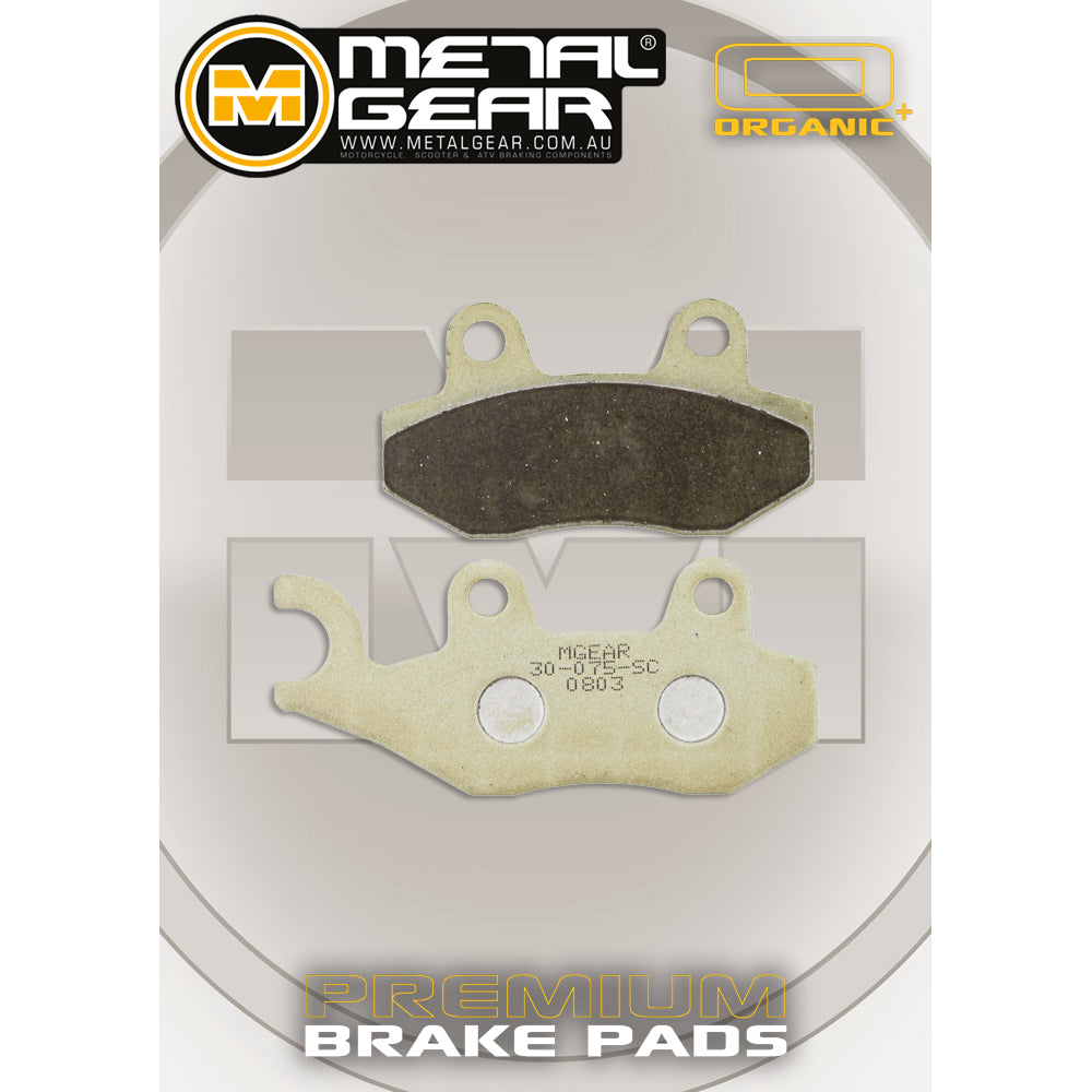 BRAKE PADS FRONT METAL GEAR