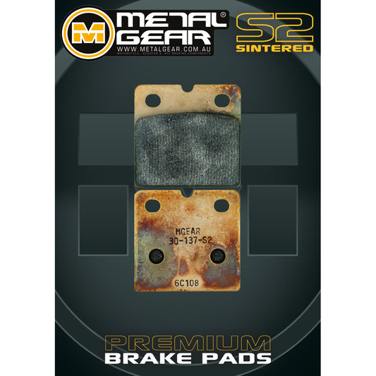 METAL GEAR BRAKE PADS SINTERED