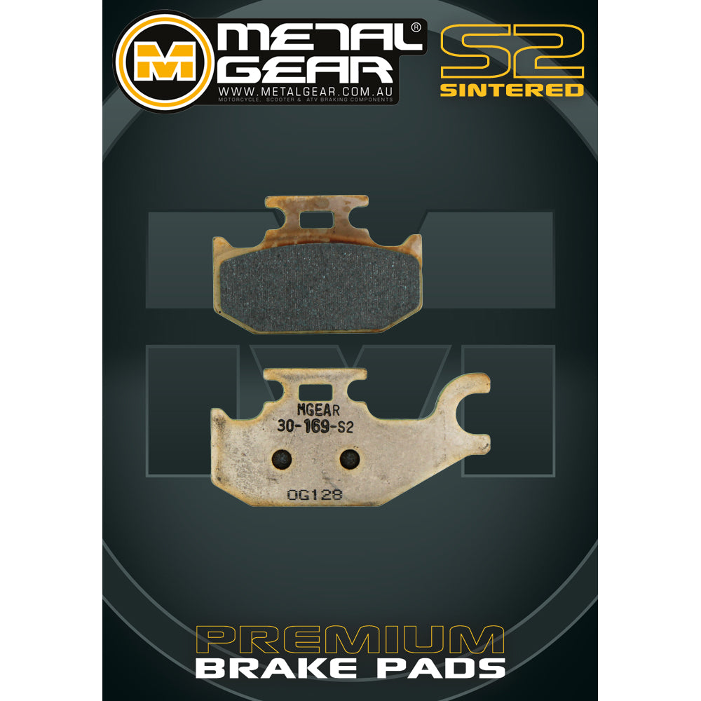 BRAKE PADS FRONT METAL GEAR