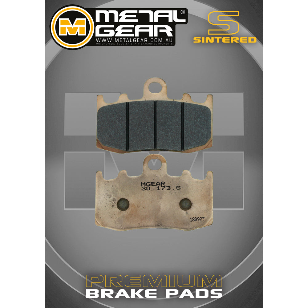 BRAKE PADS FRONT METAL GEAR SINTERED