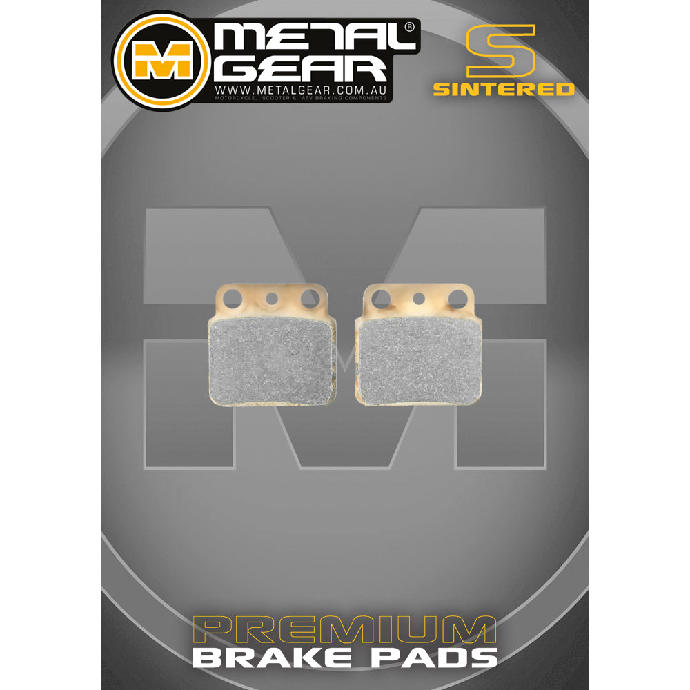 METAL GEAR BRAKE PADS SINTERED