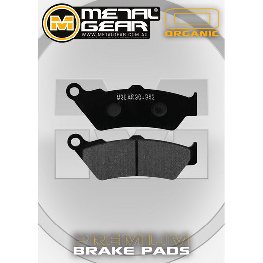 BRAKE PADS METAL GEAR