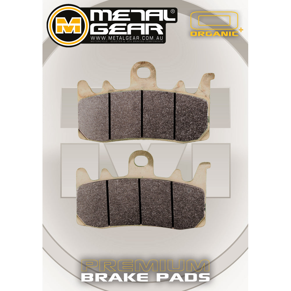 BRAKE PADS FRONT METAL GEAR