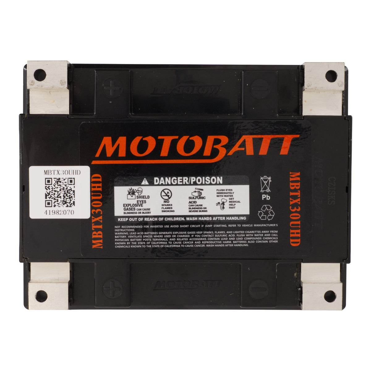 Motobatt Battery Quadflex AGM - MBTX30UHD