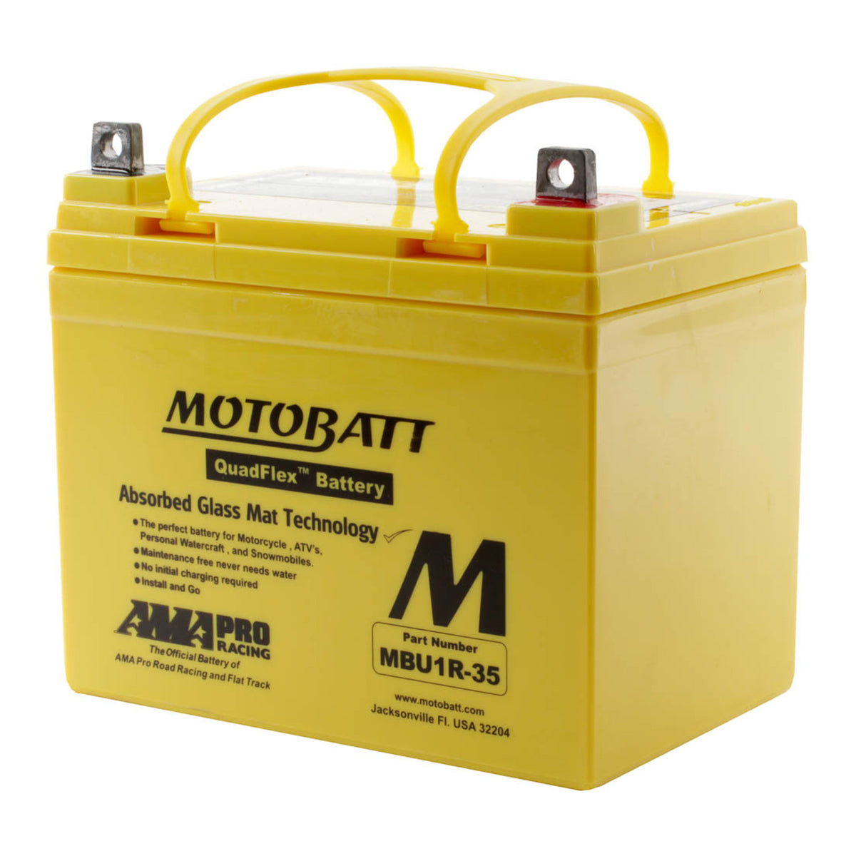 Motobatt Lug Type Terminal MBU1R-35 - Positive R/H