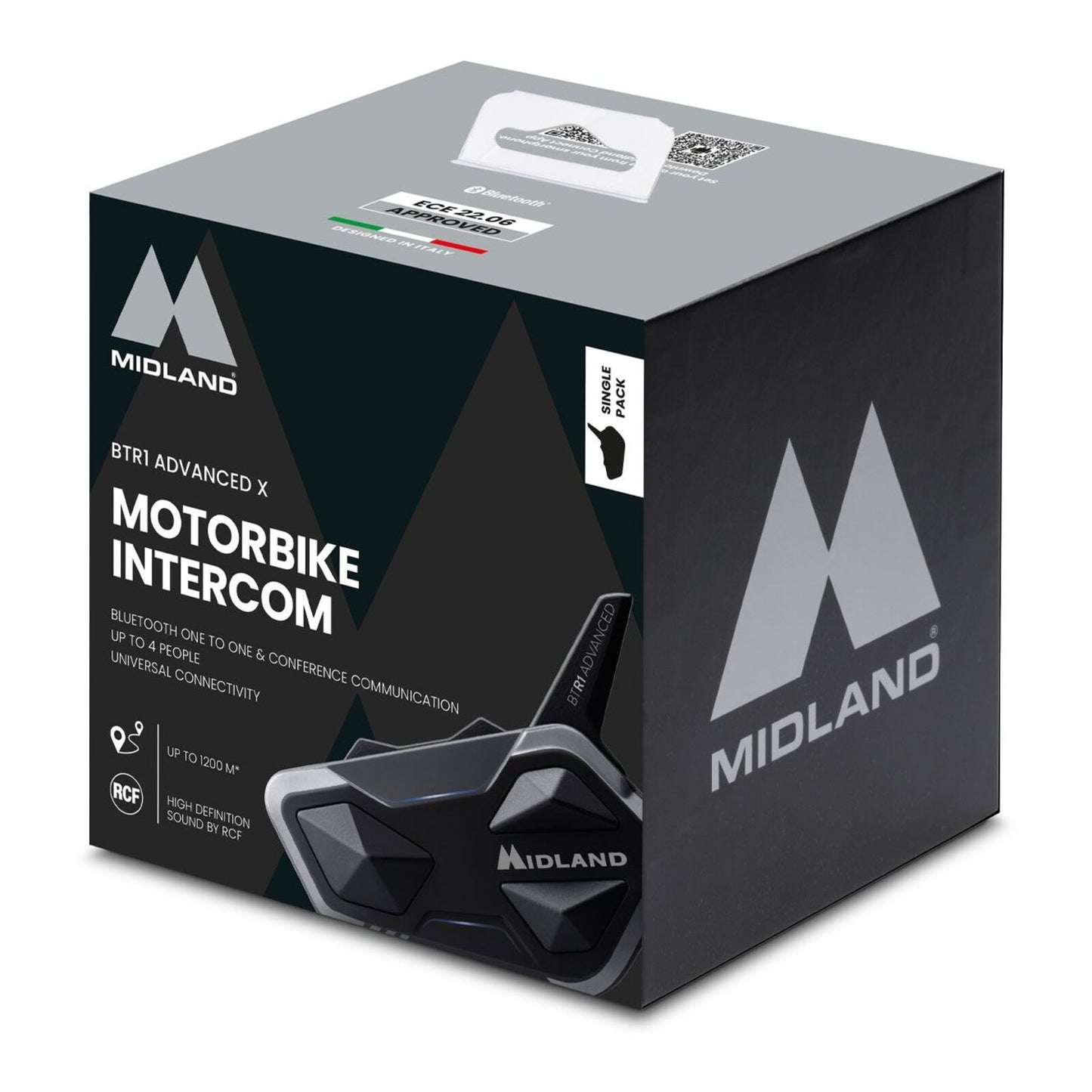 Midland BTR1 Advanced Intercom Single