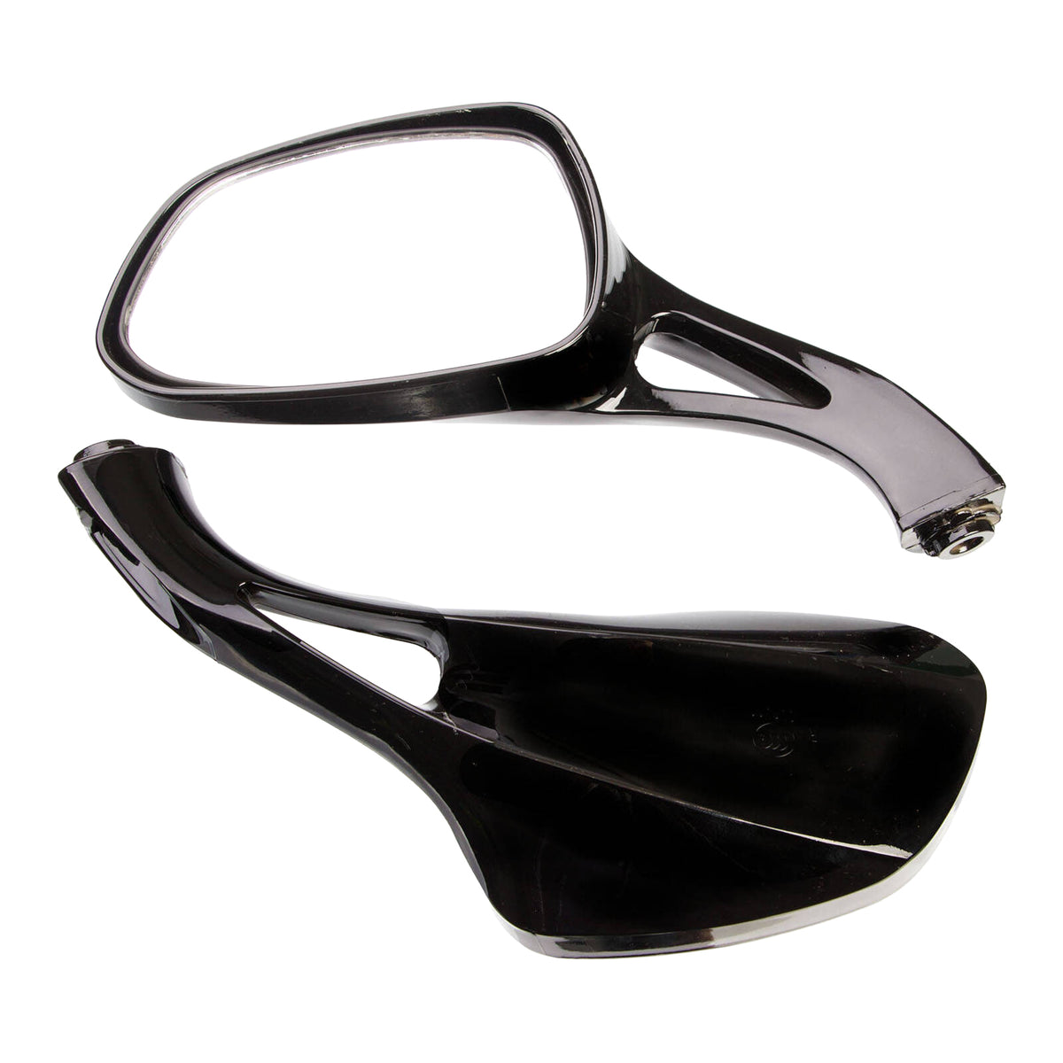 Whites Mirror - Suzuki AN125 Black (Pair)