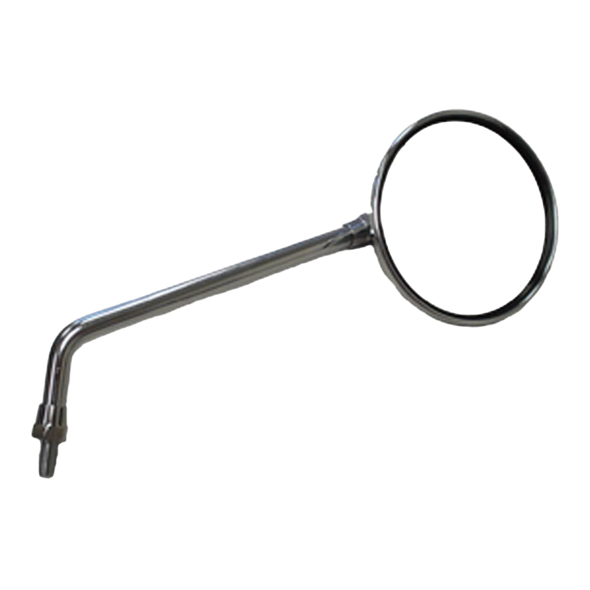 Whites Mirror - 10mm Universal LH Chrome Mirror - Right-Hand Thread