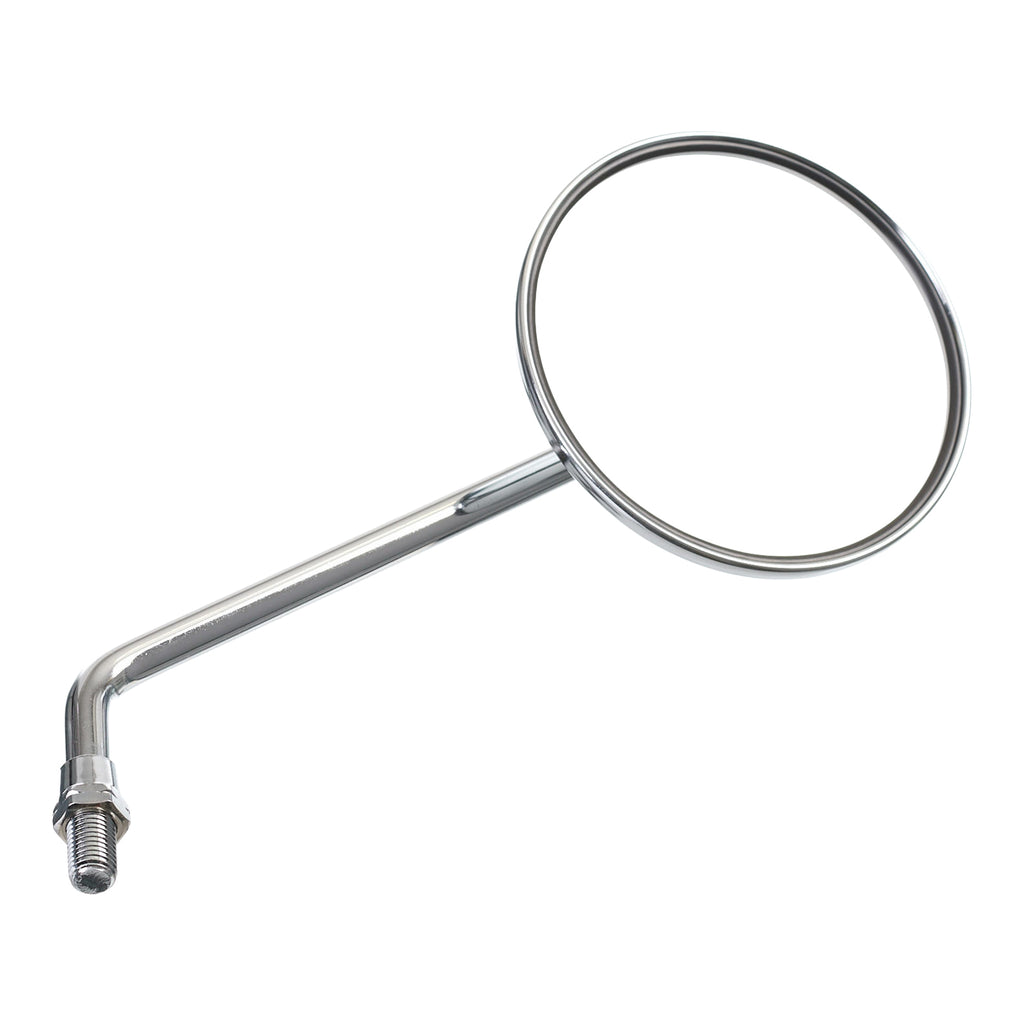 Whites Mirror - 10mm Universal RH Chrome Mirror - Left-Hand Thread