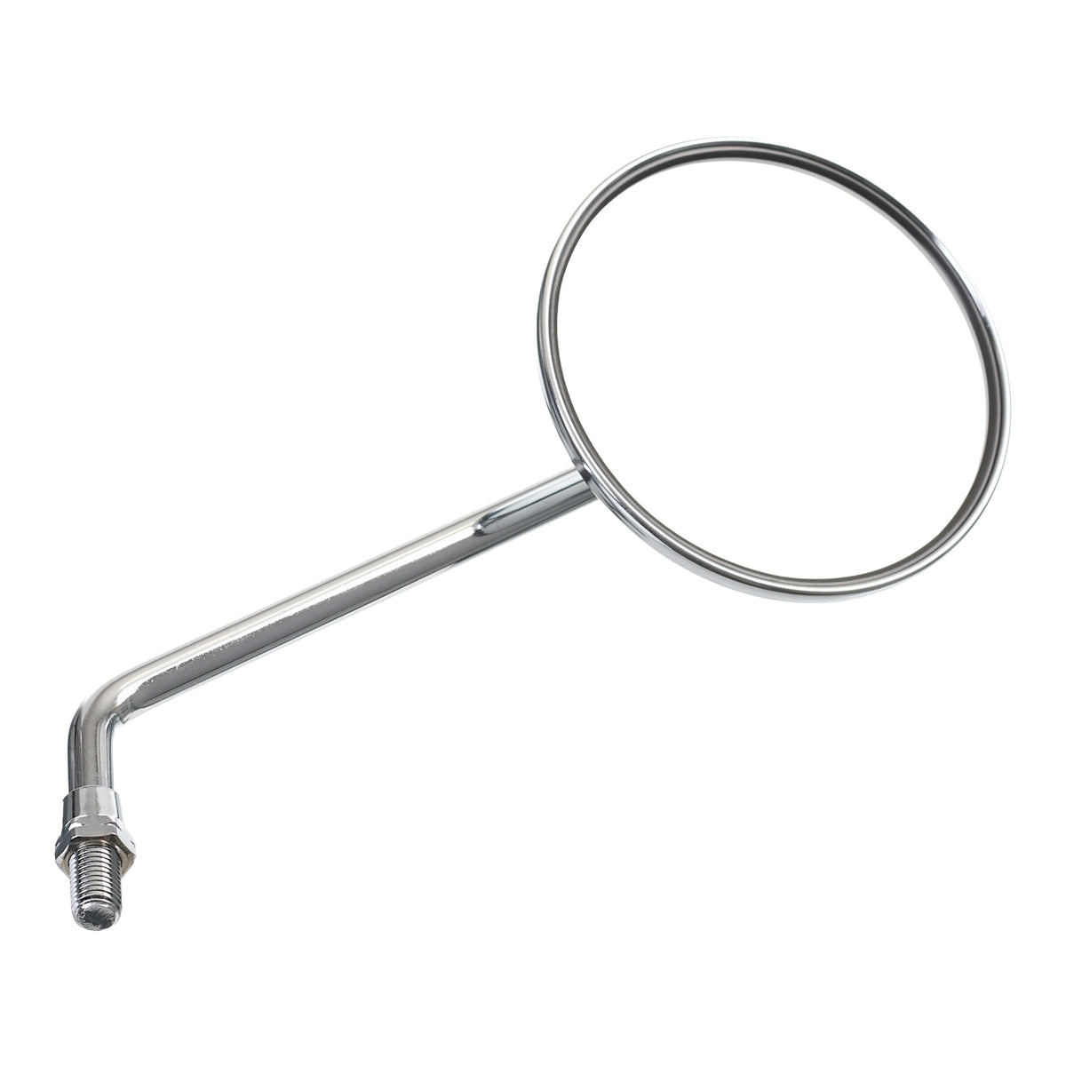Whites Mirror - 10mm Universal RH Chrome Mirror - Left-Hand Thread