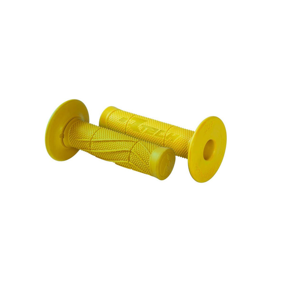 HANDLEBAR GRIPS RTECH WAVE SOFT GRIPS YELLOW