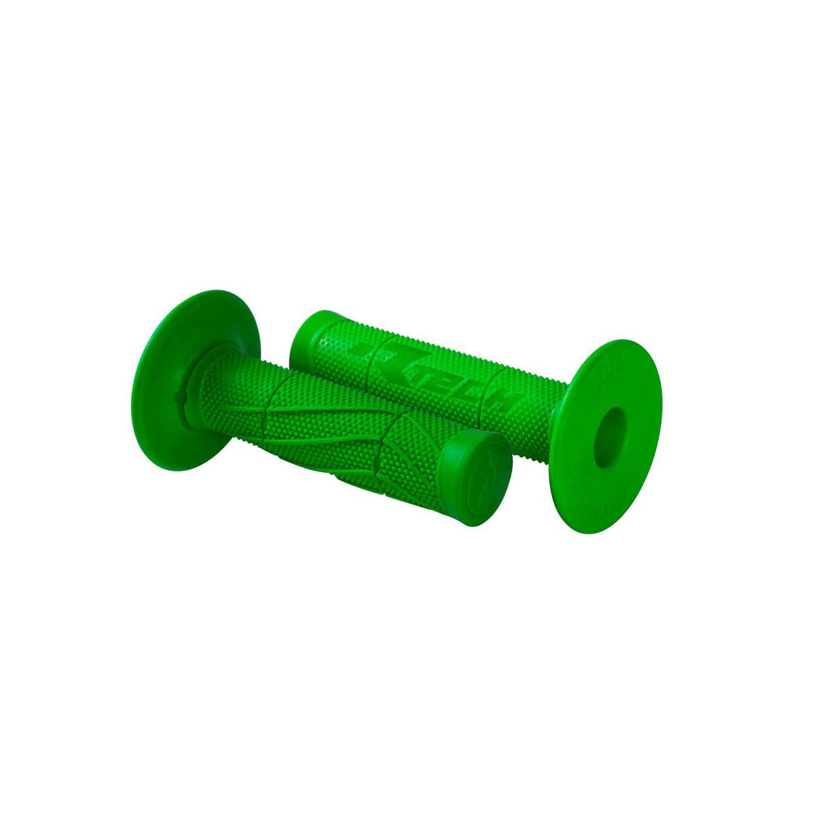 HANDLEBAR GRIPS RTECH WAVE SOFT GRIPS GREEN