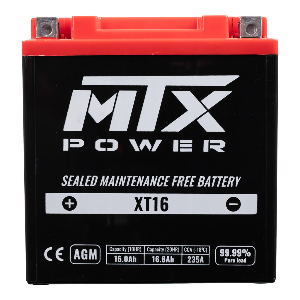 MTX POWER XT16 12V AGM BATTERY *4