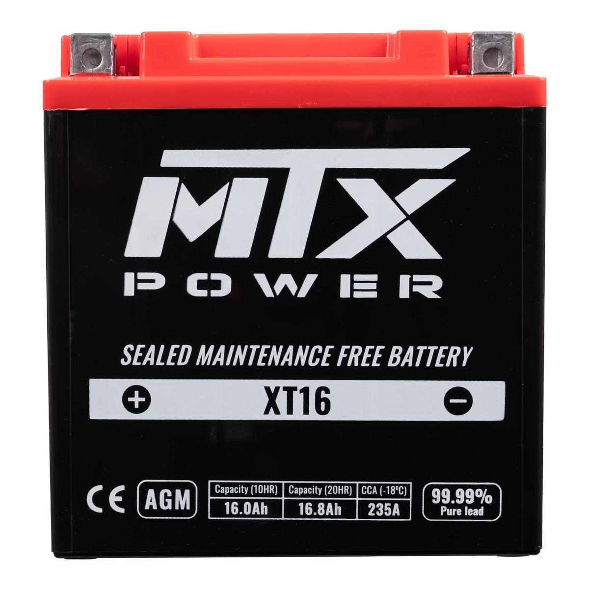 MTX POWER XT16 12V AGM BATTERY *4