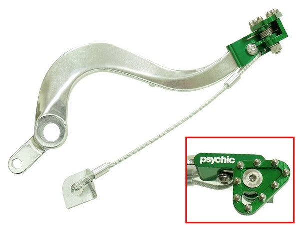 REAR BRAKE LEVER PSYCHIC, KAWASAKI KLX450R 08-19 KX450F 06-20