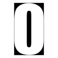 Whites Race Number - White #0 (10 Pack)