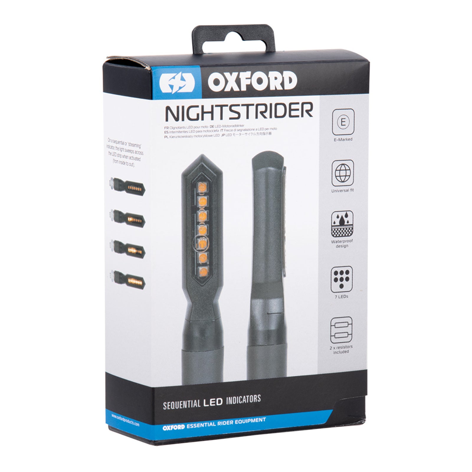 Oxford Nightstrider Streaming Indicators (includes 2 Resistors)